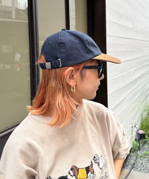 CIAOPANIC TYPY（チャオパニックティピー）の「【ユニセックス】ヴィンテージダックロゴ刺繍キャップ（キャップ・メンズ・グレー/ネイビー/ブラック/カーキ・ONE SIZE）」の15枚目の写真