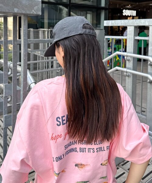 CIAOPANIC TYPY（チャオパニックティピー）の「【ユニセックス】ヴィンテージダックロゴ刺繍キャップ（キャップ・メンズ・グレー/ネイビー/ブラック/カーキ・ONE SIZE）」の22枚目の写真