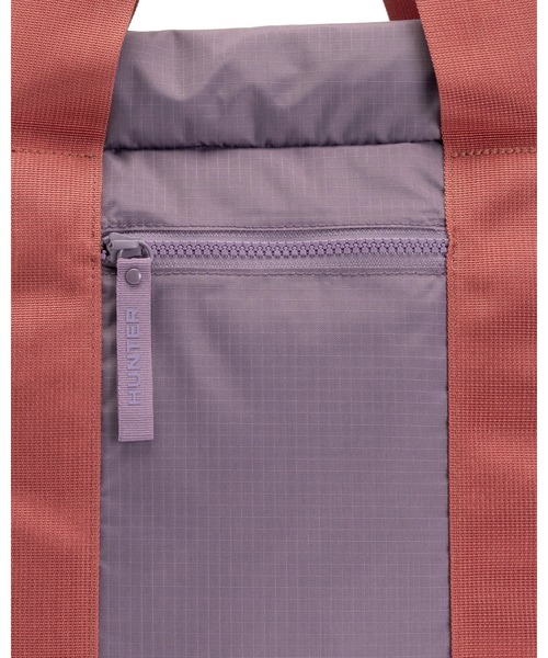 HUNTER（ハンター）の「トラベル リップストップ ホールドオール（トートバッグ・レディース・パープル・ONE）」の5枚目の写真