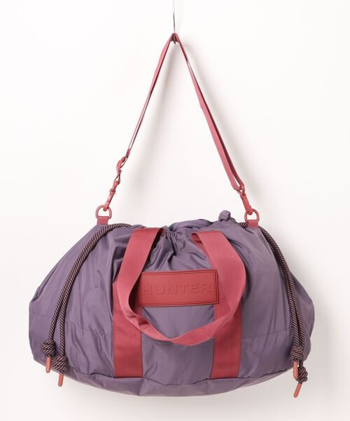 HUNTER（ハンター）の「トラベル リップストップ ホールドオール（トートバッグ・レディース・パープル・ONE）」の8枚目の写真