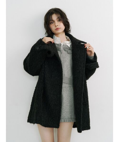 Aラインミドルコート（その他アウター）｜jouetie（ジュエティ）の