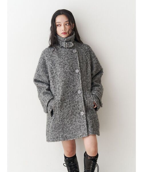 Aラインミドルコート（その他アウター）｜jouetie（ジュエティ）の