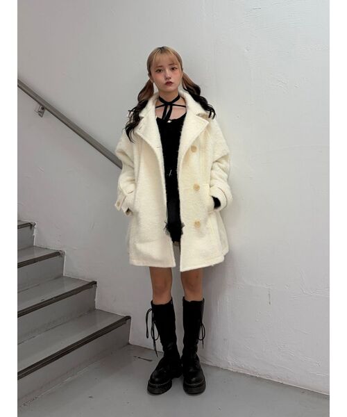 jouetie Aラインミドルコート Aラインミドルコート（その他アウター）｜jouetie（ジュエティ）の