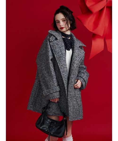 Aラインミドルコート（その他アウター）｜jouetie（ジュエティ）の