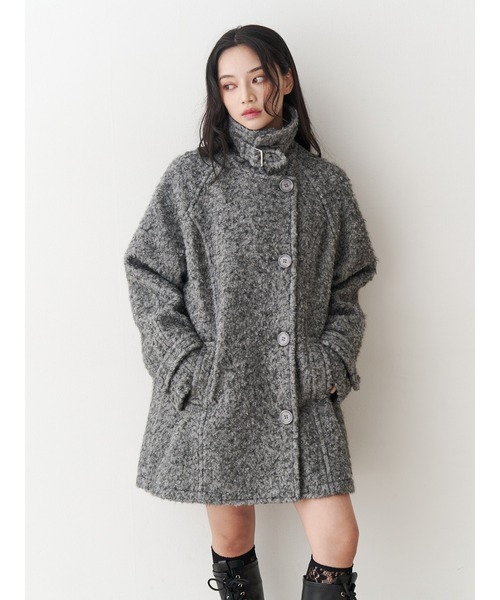 Aラインミドルコート（その他アウター）｜jouetie（ジュエティ）の