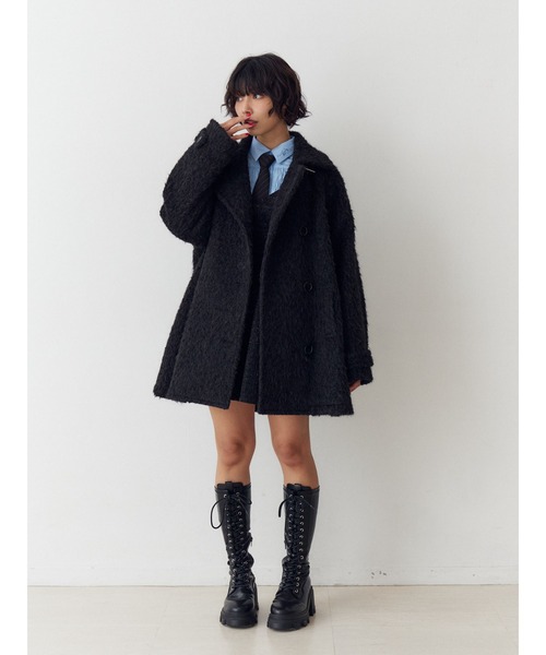 Aラインミドルコート（その他アウター）｜jouetie（ジュエティ）の