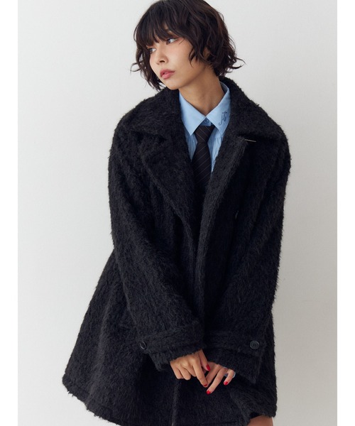 jouetie（ジュエティ）の「Aラインミドルコート（ステンカラーコート