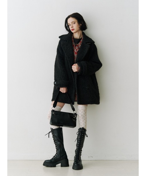 Aラインミドルコート（その他アウター）｜jouetie（ジュエティ）の