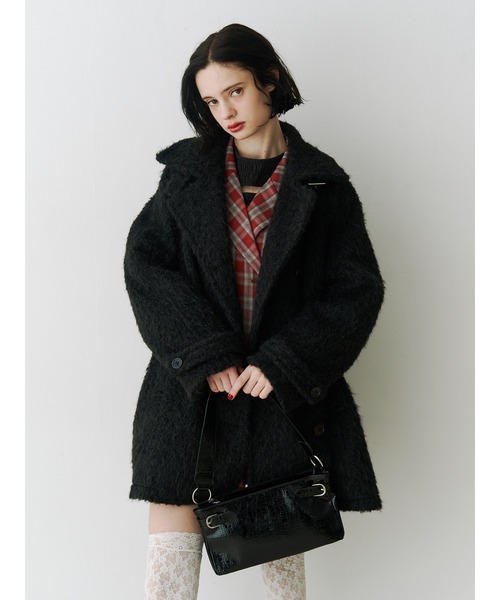 Aラインミドルコート（その他アウター）｜jouetie（ジュエティ）の