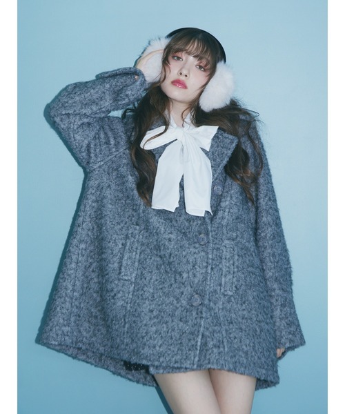 jouetieジュエディー Aラインミドルコート Aラインミドルコート（ステンカラーコート）｜jouetie（ジュエティ）の