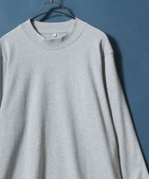 Organic Cotton High neck T-Shirt/オーガニックコットン ハイネック Tシャツ ロンT メンズ レディース