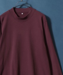ANPAS（アンパス）の「Organic Cotton High neck T-Shirt/オーガニックコットン ハイネック Tシャツ ロンT メンズ レディース（Tシャツ/カットソー）」