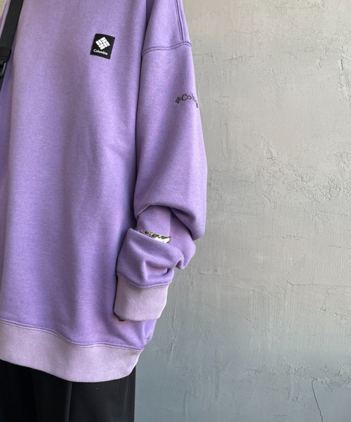 Columbia（コロンビア）の「[Columbia/コロンビア] THUNDER MOUNTAIN  グラフィックバックプリントスウェット（スウェット・レディース・ブラック/グリーン/パープル・M/L/XL）」の22枚目の写真