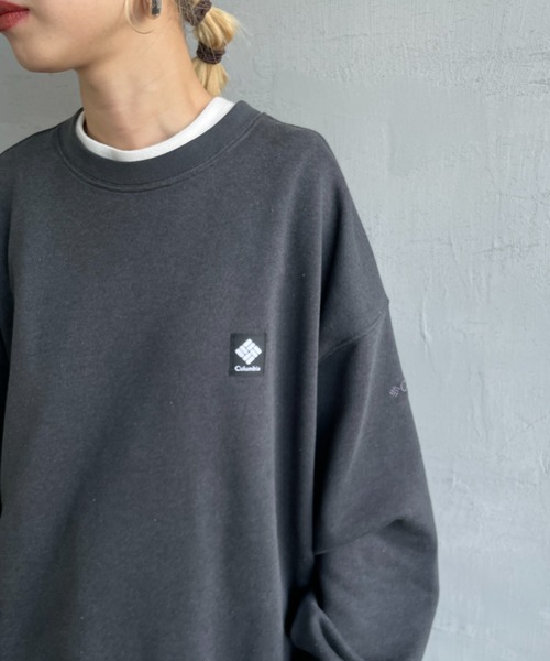 Columbia（コロンビア）の「[Columbia/コロンビア] THUNDER MOUNTAIN  グラフィックバックプリントスウェット（スウェット・レディース・ブラック/グリーン/パープル・M/L/XL）」の17枚目の写真