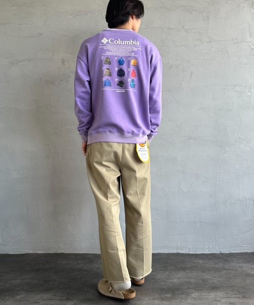 Columbia（コロンビア）の「[Columbia/コロンビア] THUNDER MOUNTAIN  グラフィックバックプリントスウェット（スウェット・レディース・ブラック/グリーン/パープル・M/L/XL）」の10枚目の写真