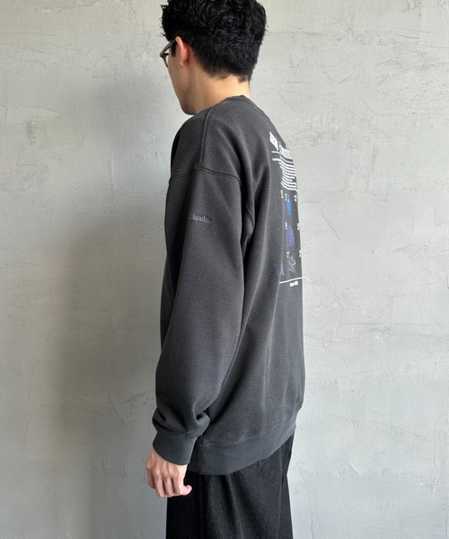 Columbia（コロンビア）の「[Columbia/コロンビア] THUNDER MOUNTAIN  グラフィックバックプリントスウェット（スウェット・レディース・ブラック/グリーン/パープル・M/L/XL）」の21枚目の写真