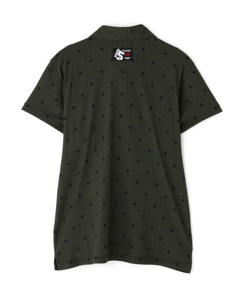 MASTER BUNNY EDITION(マスターバニーエディション)の「【MASTER BUNNY EDITION】メッシュトリコットプリント半袖ポロシャツ(ポロシャツ・レディース・ホワイト/カーキ・LARGE/MEDIUM)」の21枚目の写真