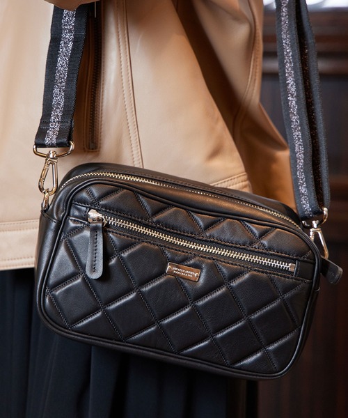 (新品未使用) サロンドアルファード　ボディバッグ　テネラ　定価58,300 スクエアポシェット ボディバッグ テネラ Ver.（ボディバッグ