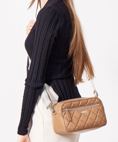 (新品未使用) サロンドアルファード　ボディバッグ　テネラ　定価58,300 スクエアポシェット ボディバッグ テネラ Ver.（ボディバッグ