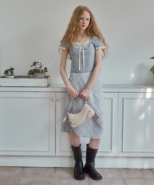 即購入⭕️ Moonrise Theater タータンチェックティアードスカート タータンチェック ティアードスカート | Moonrise Theater