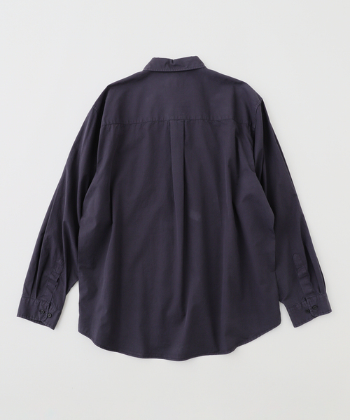 417 EDIFICE(フォーワンセブンエディフィス)の「ANOTHER OFFICE / アナザーオフィス Bold Garment Shirt(シャツ/ブラウス・メンズ・ブラック系その他/チャコールグレー/ライトグレー・1/2)」の4枚目の写真