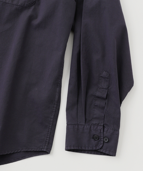 417 EDIFICE(フォーワンセブンエディフィス)の「ANOTHER OFFICE / アナザーオフィス Bold Garment Shirt(シャツ/ブラウス・メンズ・ブラック系その他/チャコールグレー/ライトグレー・1/2)」の5枚目の写真