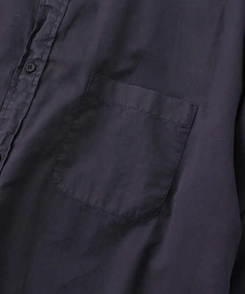 417 EDIFICE(フォーワンセブンエディフィス)の「ANOTHER OFFICE / アナザーオフィス Bold Garment Shirt(シャツ/ブラウス・メンズ・ブラック系その他/チャコールグレー/ライトグレー・1/2)」の6枚目の写真
