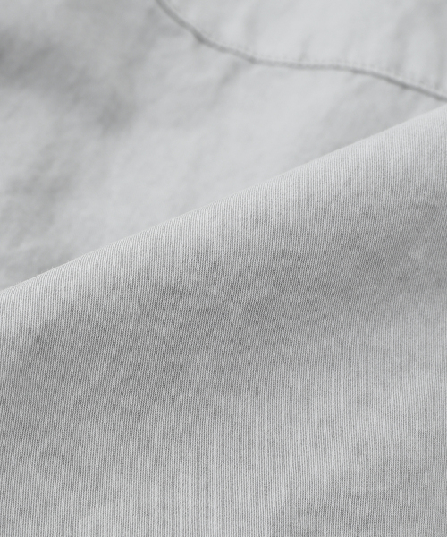 417 EDIFICE(フォーワンセブンエディフィス)の「ANOTHER OFFICE / アナザーオフィス Bold Garment Shirt(シャツ/ブラウス・メンズ・ブラック系その他/チャコールグレー/ライトグレー・1/2)」の8枚目の写真