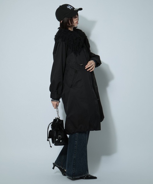 PAGEBOY（ページボーイ）の「ライナーツキモッズコート（モッズコート・レディース・ブラック/カーキ・FREE）」の19枚目の写真