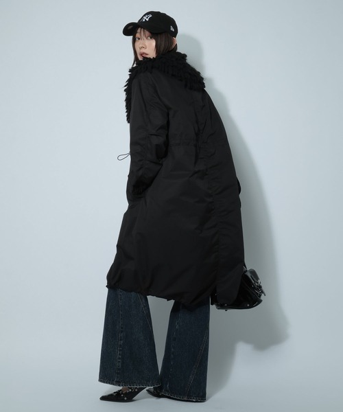 PAGEBOY（ページボーイ）の「ライナーツキモッズコート（モッズコート・レディース・ブラック/カーキ・FREE）」の18枚目の写真