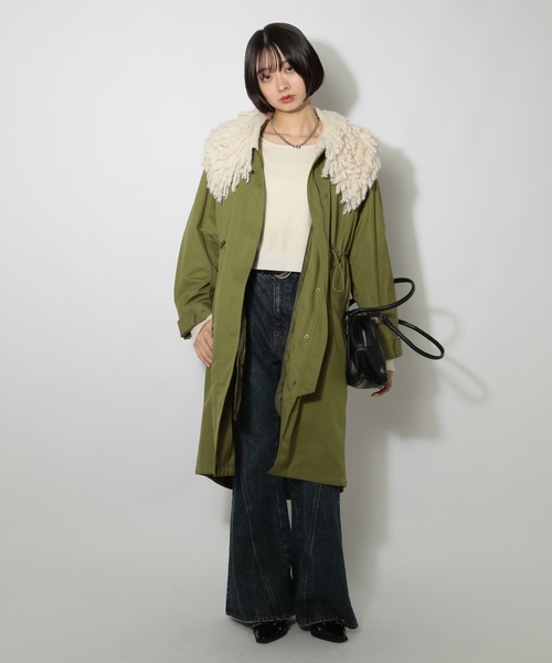 PAGEBOY（ページボーイ）の「ライナーツキモッズコート（モッズコート