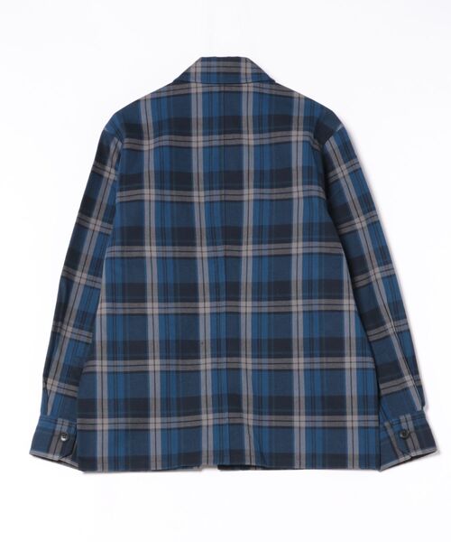 A.P.C.（アーペーセー）の「SURCHEMISE SAIELD  /25A（シャツ/ブラウス・メンズ・ネイビー/マスタード・S/M/L/XS）」の3枚目の写真