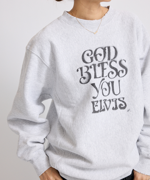 IENA(イエナ)の「COUTURE D’ADAM/クチュールドアダム Vintage Sweat 25AW-273(スウェット・レディース・グレー・40/36)」の1枚目の写真