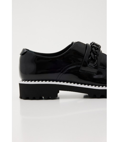 STACCATO（スタッカート）の「ビックチェーンタンクソールシューズ（ドレスシューズ・レディース・ライトブラック・22.5cm/24.5cm/24cm/23.5cm/23cm）」の6枚目の写真