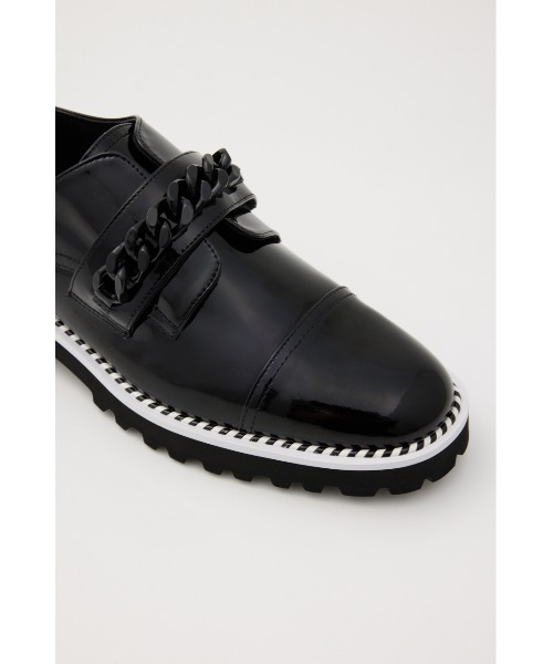 STACCATO（スタッカート）の「ビックチェーンタンクソールシューズ（ドレスシューズ・レディース・ライトブラック・22.5cm/24.5cm/24cm/23.5cm/23cm）」の7枚目の写真