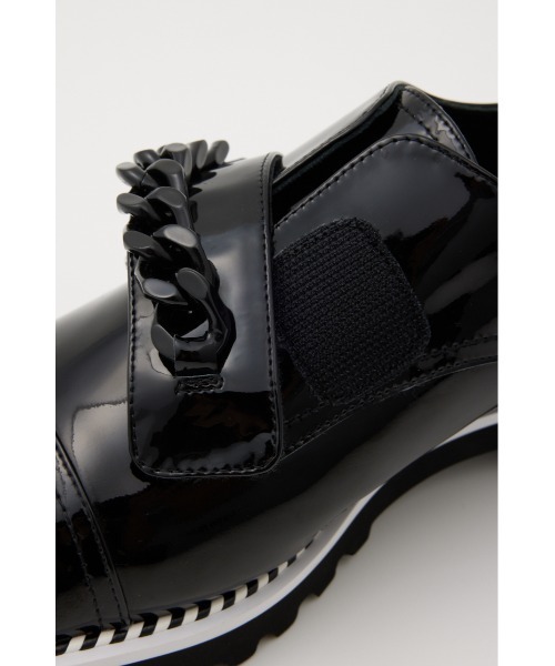 STACCATO（スタッカート）の「ビックチェーンタンクソールシューズ（ドレスシューズ・レディース・ライトブラック・22.5cm/24.5cm/24cm/23.5cm/23cm）」の8枚目の写真