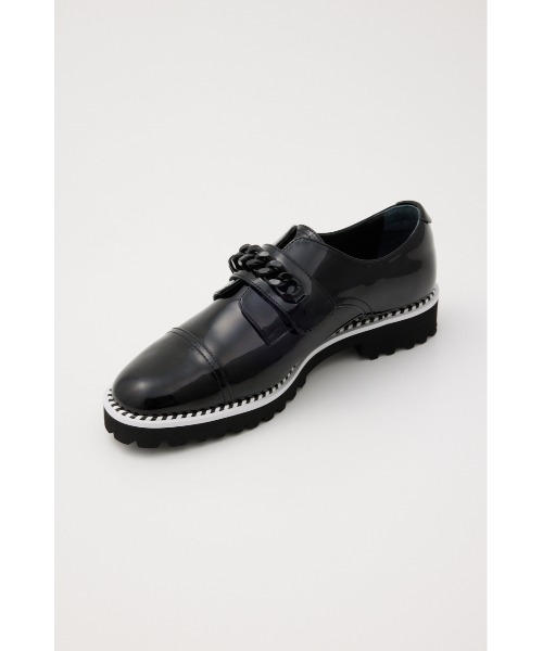 STACCATO（スタッカート）の「ビックチェーンタンクソールシューズ（ドレスシューズ・レディース・ライトブラック・22.5cm/24.5cm/24cm/23.5cm/23cm）」の9枚目の写真