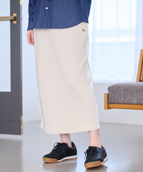 Arnold Palmer（アーノルドパーマー）の「リブパネル ナロースカート（スカート・レディース・ワイン/アイボリー/ネイビー・L/M/S）」の2枚目の写真