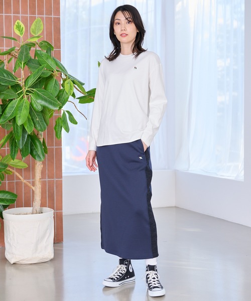 Arnold Palmer（アーノルドパーマー）の「リブパネル ナロースカート（スカート・レディース・ワイン/アイボリー/ネイビー・L/M/S）」の6枚目の写真