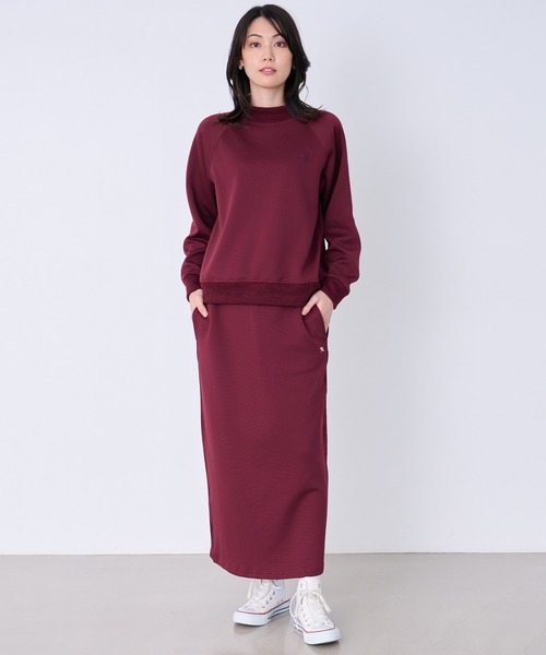 Arnold Palmer（アーノルドパーマー）の「リブパネル ナロースカート（スカート・レディース・ワイン/アイボリー/ネイビー・L/M/S）」の8枚目の写真