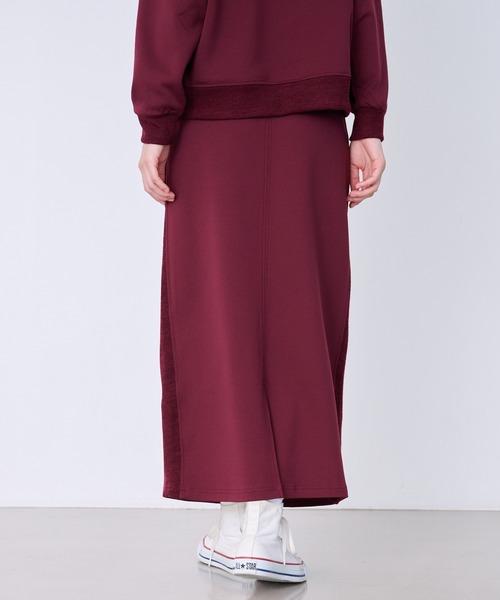 Arnold Palmer（アーノルドパーマー）の「リブパネル ナロースカート（スカート・レディース・ワイン/アイボリー/ネイビー・L/M/S）」の12枚目の写真