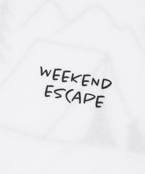 DESIGNERS(デザイナーズ)の「Outdoor Tee -Weekend Escape-(Tシャツ/カットソー・メンズ・ホワイト・XL/L/M/S)」の3枚目の写真