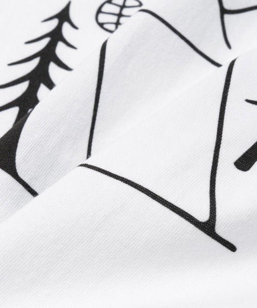 DESIGNERS(デザイナーズ)の「Outdoor Tee -Weekend Escape-(Tシャツ/カットソー・メンズ・ホワイト・XL/L/M/S)」の5枚目の写真