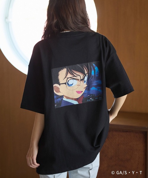 UNISEX/ 名探偵コナン】コナンボックスロゴTシャツ（Tシャツ