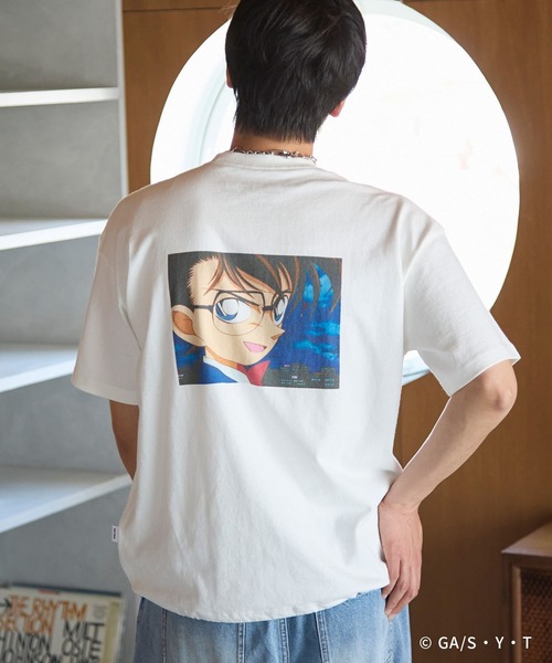 セール】【UNISEX/ 名探偵コナン】コナンボックスロゴTシャツ（Tシャツ
