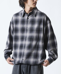 【大幅値下げ❗】Schott　フリークスストア別注　シャツ　XL ブラック セール】Schott/ショット 別注 RAYON SUKA ASING L/S SHT