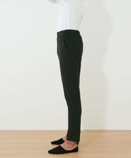 BODY WILD(ボディーワイルド)の「BODYWILD/ボディワイルド テーパードパンツ レーヨン混 ドライストレッチ(その他パンツ・メンズ・ブラック/グレー系その他/サンドベージュ/ネイビー・MEDIUM/LARGE/X-LARGE)」の6枚目の写真