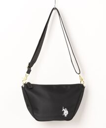 U.S. POLO ASSN. | 【U.S. POLO ASSN.】 ユーエスポロアッスン ナイロン ハーフムーンショルダーバッグ USPA-2719(ショルダーバッグ)