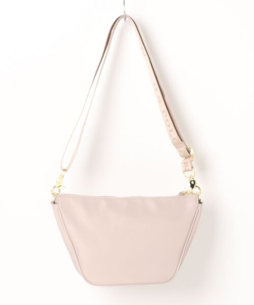 U.S. POLO ASSN.(ユーエスポロアッスン)の「【U.S. POLO ASSN.】 ユーエスポロアッスン ナイロン ハーフムーンショルダーバッグ USPA-2719(ショルダーバッグ・レディース・ブラック/ブラウン/ライトグレー/ワインレッド・FREE)」の5枚目の写真