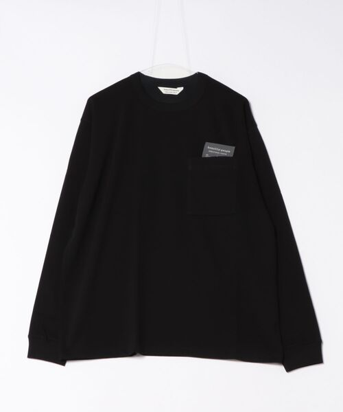 beautiful people（ビューティフルピープル）の「beautiful people　 suvin compact jersey big QOL（Tシャツ/カットソー・メンズ・オフホワイト/ブラック・42）」の7枚目の写真